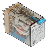 553490245040 Finder Plug In Relay, 24V dc Coil, 7A Switching Current, 4PDT