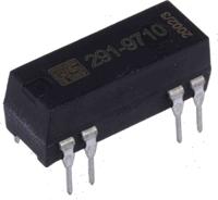 291-9710 RS PRO PCB Mount Reed Relay, 5V dc Coil, SPST, 200V dc Max, 1 A Max, 500Ω