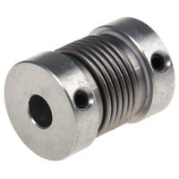 550162020 Huco Bellows Coupling, 16mm Outside Diameter, 5mm Bore, 21mm Length Coupler