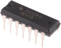 sn7414n Texas Instruments SN7414N Hex Schmitt Trigger Inverter, 14-Pin PDIP