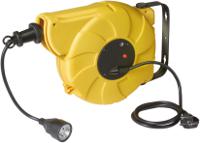 1241101 brennenstuhl 10m 1 Socket Type E - French Extension Reel, 230 V, IP20