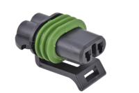 10737794 Delphi, Metri-Pack 150 Automotive Connector Socket Black Cable Mount 2 Way, Crimp Termination