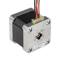 103h5208-0483 Sanyo Denki 103H5 Series Hybrid, Single Shaft Stepper Motor, 0.30Nm Torque, 24 V, 1.8°, 42 x 42mm Frame, 5mm Shaft
