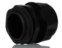 1427ncgm40b Hammond 1427NCG Series Black Nylon Cable Gland, M40 Thread, 22mm min., 32mm max., IP68