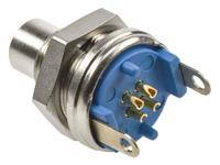 8-1437719-4 TE Connectivity Circular Connector, 4 Contacts, Panel, Subminiature Connector, Plug, Male, IP65, TRIAD 01 Series