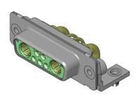 fm7w2s5-1343-1731070509 FCT from Molex 173107 7 Way Right Angle D-sub Connector Socket, 2.54mm Pitch, with 4-40 Screw Locks
