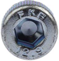 483-8297 RS PRO Bright Zinc Plated Steel Hex Socket Cap Screw, DIN 912, M5 x 50mm