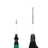 05051021001 Wera Hexagon; Phillips; Pozidriv; Slotted Interchangeable Screwdriver Set, 7-Piece