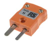 769-1105 RS PRO Miniature Thermocouple Connector for Use with Type N Thermocouple, 4mm Probe, ANSI, RoHS Compliant Standard