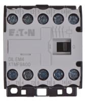 051804-dilem4230v50hz240v60hz Eaton xStart Contactor, 230 V ac Coil, 4-Pole, 9 A, 4 kW, 4NO, 400 V ac