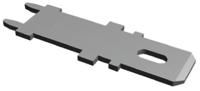 63949-1 TE Connectivity FASTON .250 Uninsulated Male Spade Connector, PCB Tab, 6.35 x 0.81mm Tab Size