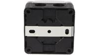 85348055 Werma BWM 853 Series Clear Steady Beacon, 24 V dc, Base Mount, LED Bulb, IP66, IP67