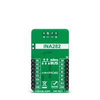 mikroe-4976 MikroElektronika Current 7 Click Shunt Add On Board for INA282 mikroBUS Socket