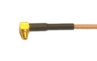 l09999b3612 Telegartner L09999 Series, 300 mm, RG178 Coaxial, Terminated 50 Ω