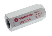 t60c4890 Norgren G 1/2 in Female Pneumatic Shut-Off Valve, 23.2L/s