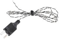363-0317 RS PRO Type J Thermocouple 1m Length, 1/0.2mm Diameter → +250°C