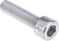 304-4514 RS PRO Stainless Steel Hex Socket Cap Screw, DIN 912, M10 x 40mm