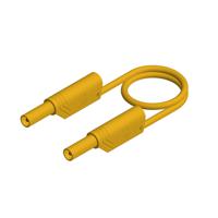 934067103 Hirschmann Test & Measurement Test Probes, 16A, 1kV, Yellow, 25cm Lead Length