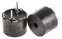 780-0712 RS PRO 85dB Through Hole Continuous External Magnetic Buzzer Component, 12 x 9mm, 3V ac Min, 8V ac Max
