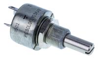 pe30l0fl103kab Vishay PE30 10kΩ Rotary Potentiometer 1-Gang Panel Mount, PE30L0FL103KAB