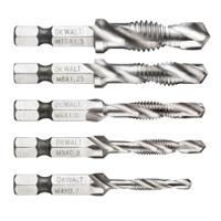 dt50060-qz DeWALT Threading Tap 1.5mm Pitch Metric Standard Machine Tap M4, M5, M6, M8, M10 Thread