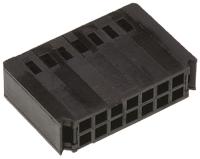 102387-2 TE Connectivity, AMPMODU MOD IV Female Connector Housing, 2.54mm Pitch, 14 Way, 2 Row