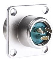 srcn2a13-3s JAE Circular Connector, 3 Contacts, Panel, Miniature Connector, Socket, Female, SRCN Series