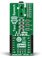 mikroe-2253 MikroElektronika MIKROE-2253 TextToSpeech click Development Board Development Board