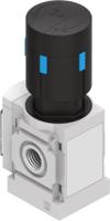ms4-lr-14-d6-as-z Festo G 1/4 Pneumatic Regulator - 0.3bar to 7bar, 14bar max. input, 529418