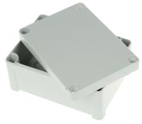 ta-131007-enclosure Fibox TEMPO Series Grey ABS Enclosure, IP65, Grey Lid, 130 x 95 x 65mm