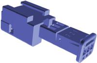 953698-3 TE Connectivity, Micro Quadlok System Automotive Connector Plug Blue Cable Mount 3 Way