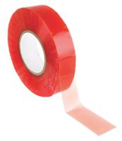hb397f-38 Hi-Bond HB397F Transparent Double Sided Polyester Tape, 0.23mm Thick, 15.6 N/cm, PET Backing, 38mm x 50m