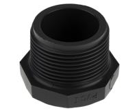 721961909 Georg Fischer Plastic Pipe Fitting, Straight Threaded Plug, R 1 1/4in
