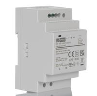 225-9907 RS PRO Switch Mode DIN Rail Power Supply, 90 → 264V ac ac Input, 24V dc dc Output, 2.5A Output, 60W