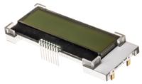 mccog21605b6w-sptlyi Midas MCCOG21605B6W-SPTLYI Alphanumeric LCD Display Yellow-Green, 2 Rows by 16 Characters, Transflective
