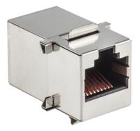 186-3111 RS PRO 2-Port RJ45 Modular Coupler, Shielded