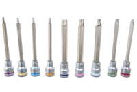 05004212001 Wera 9-Piece 1/2 in Bit Socket Set , Torx Bit