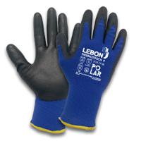 thermotouch9 Lebon Protection THERMOTOUCH Blue Acrylic Terry Polyamide Work Gloves, Size 9, Nitrile Foam Coating