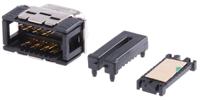 10114-6000ec 3M 101 14 Way Cable Mount D-sub Connector Plug, 1.27mm Pitch