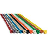 7tag009270r0037-ty525m-clrs Thomas & Betts Cable Ties, 186mm x 4.8 mm, Assorted Nylon, Pk-100