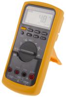 fluke-87-veur Fluke 87V Handheld Digital Multimeter, True RMS, 10A ac Max, 10A dc Max, 1000V ac Max - RS Calibrated