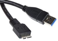 901-5064 FTDI Chip USB 3.0, Male USB A to Male Micro USB B, 1m