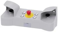 3su1853-3nb00-1ad1 Siemens Push Push Push Button Control Station, Metal, 3 Cutouts, Black, IP66