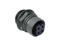 pxp601402sst Bulgin Circular Connector, 2 Contacts, Panel, M24 Connector, Socket, Female, IP68, IP66, IP69K, 6000 Series