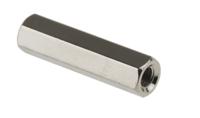 222-424 RS PRO Standoff, M3 x M3 Thread, 20mm Body, Brass, Female/Female