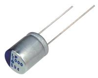 plf1c471mdo1 Nichicon 470μF Through Hole Polymer Capacitor, 16V dc