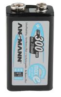 5035453 Ansmann 300mAh NiMH 9V Rechargeable Battery