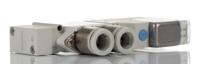 sy3120-5lou-c6-q SMC 5/2 Pneumatic Control Valve - Solenoid/Pilot SY3000 Series 24V dc