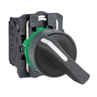 xb5aj21 Schneider Electric Knob Selector Switch - (SPST) 22mm Cutout Diameter 2 Positions