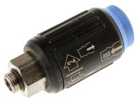 9401e07-13 Legris Reinforced Polymer Male Pneumatic Quick Connect Coupling, G 1/4 Male Threaded